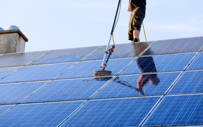 nettoyage panneaux solaires